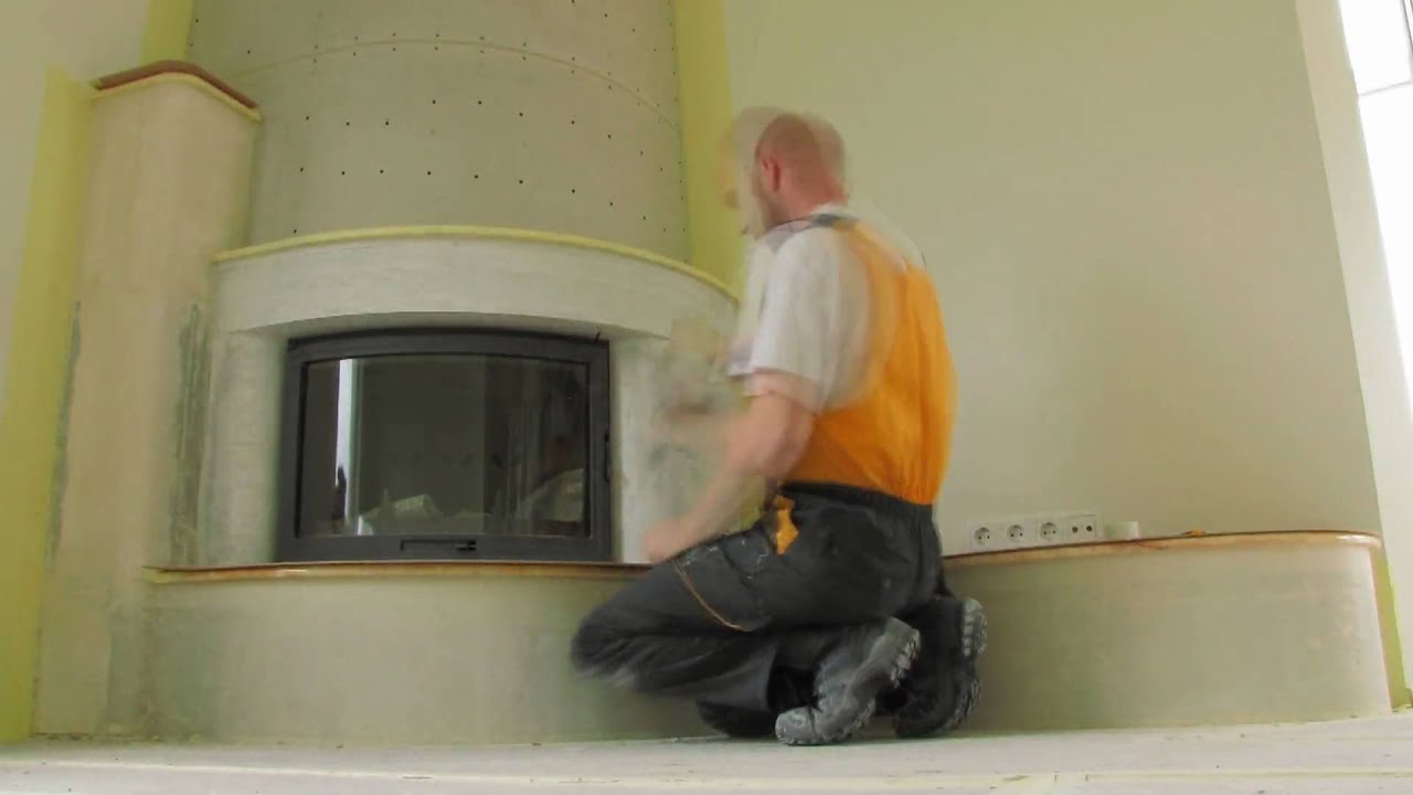Fireplace making time lapse