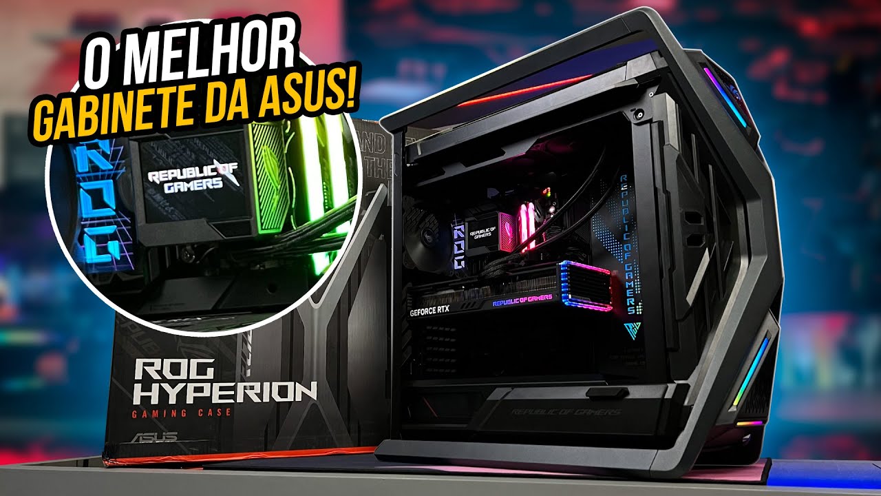 GABINETE LINDO - Unboxing do gigante ASUS HYPERION GR701
