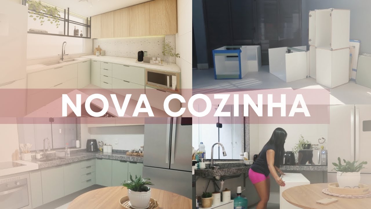 VLOG: MÓVEIS PLANEJADOS DA COZINHA
