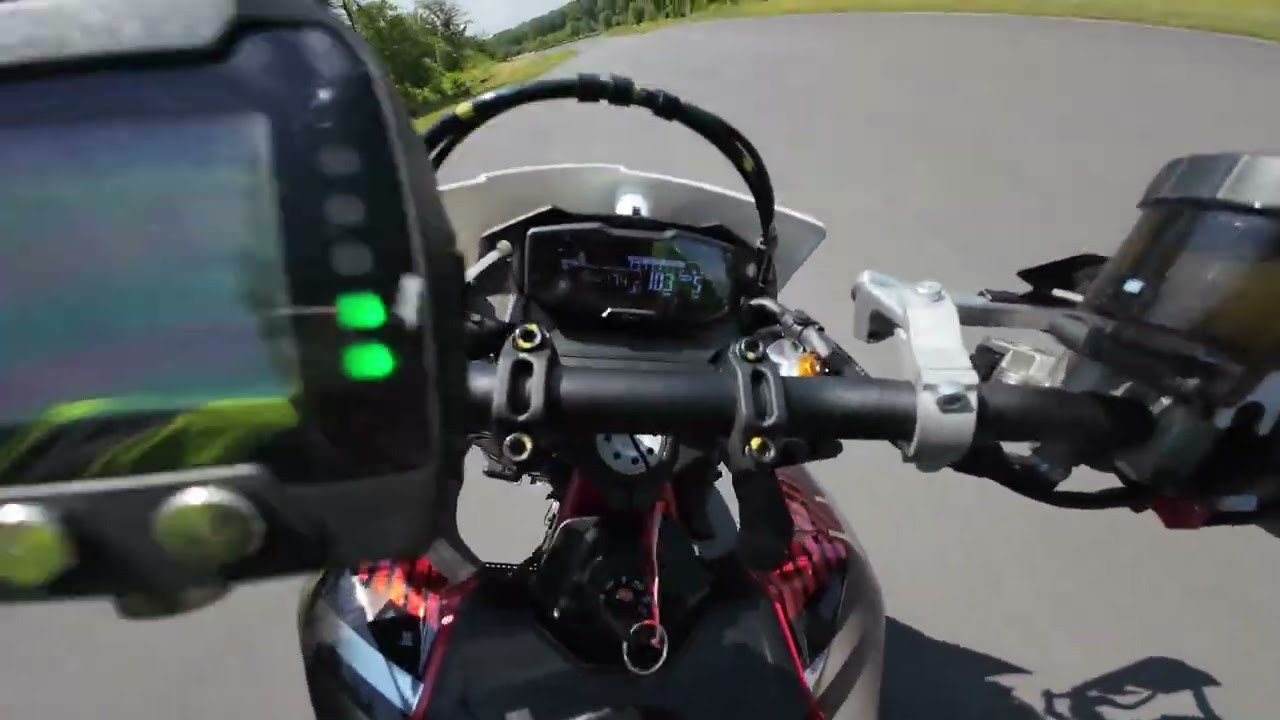 Ducati 698 Mono on track at NYST