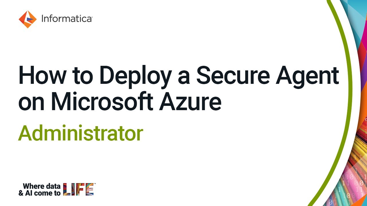 How to Deploy a Secure Agent on Microsoft Azure