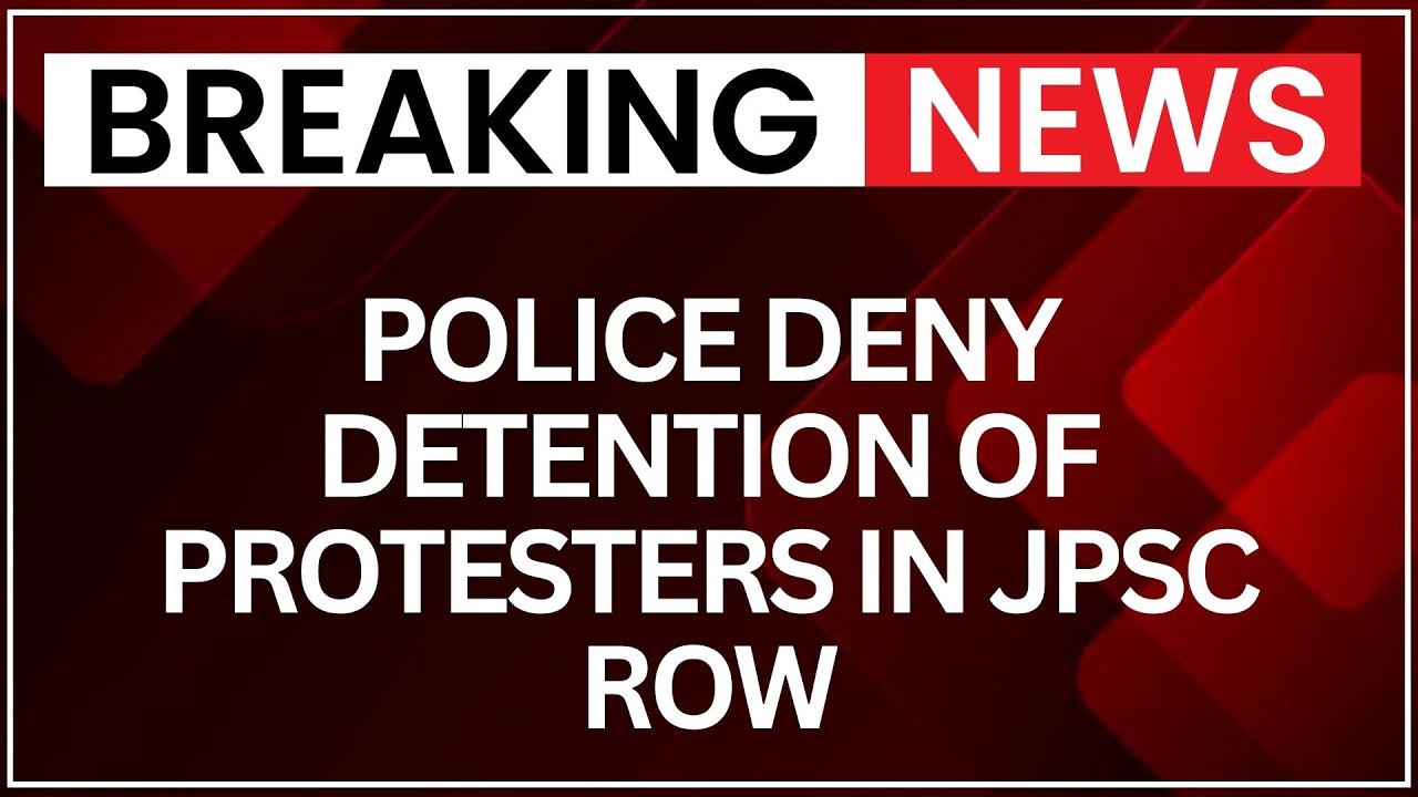 JPSC-JSSC Protest: SP Denies Police Came To Detain Students | Why Police Visited Protest Site?