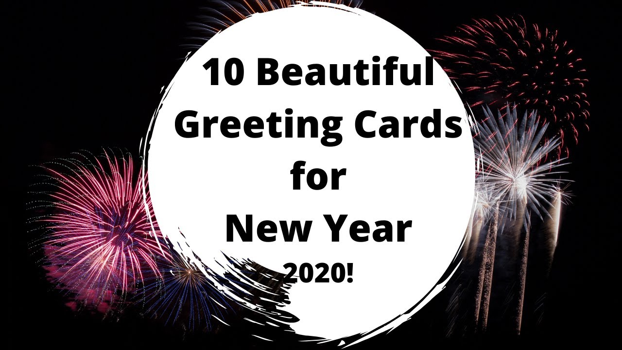 HAPPY NEW YEAR CARDS EASY | New Greeting Card Designs | Card Making Ideas