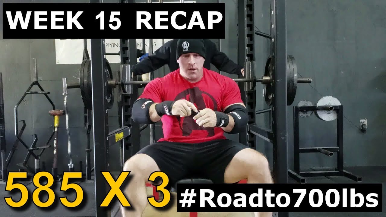 585X3 BENCH - James Strickland - Road to 700 Bench (Week 15 Recap)