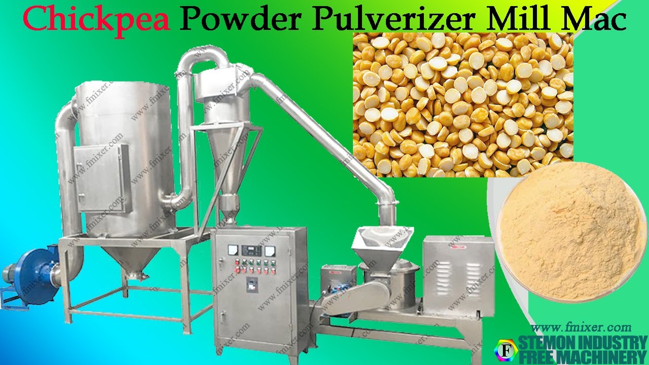 Chickpea Grinder Machine with ACM type powder pulverizing production mill