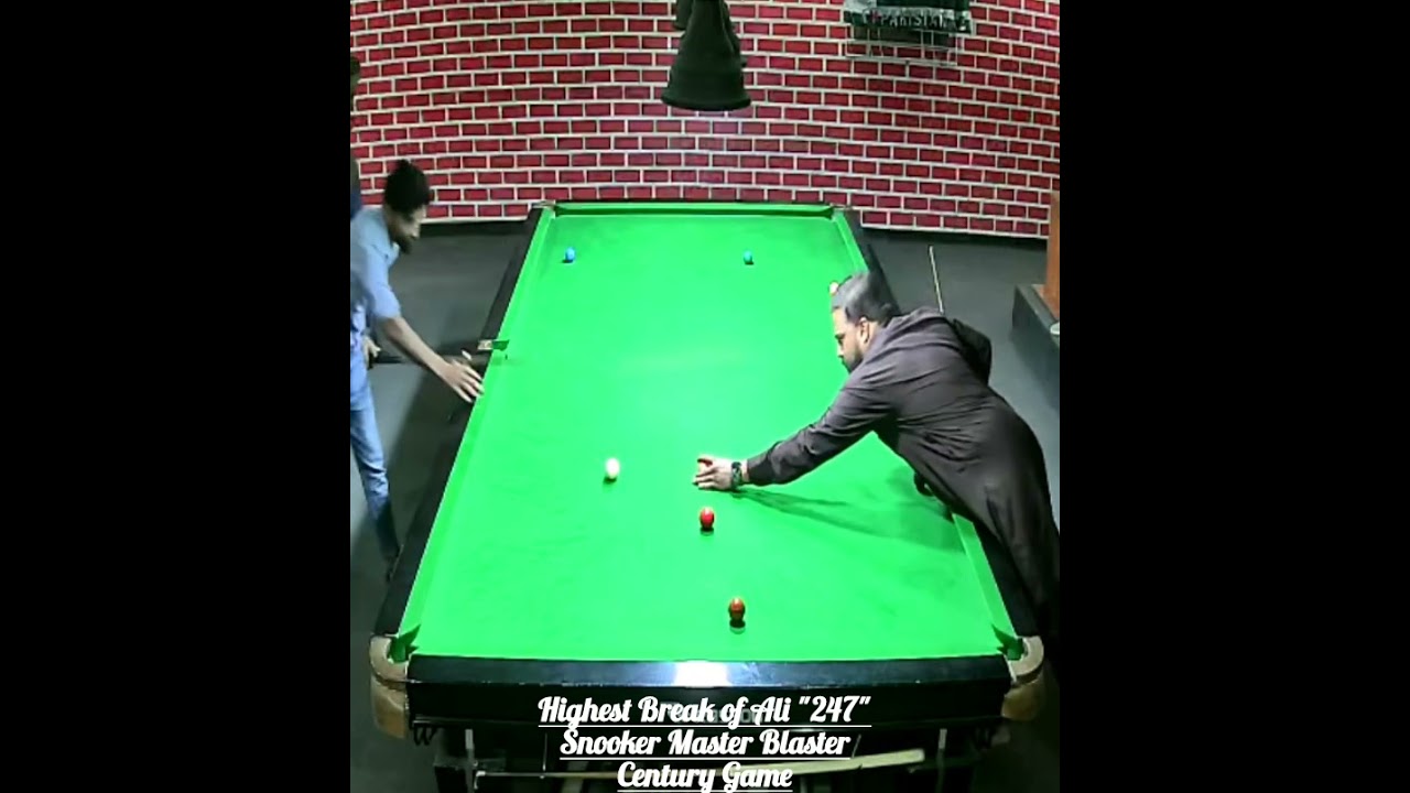 Highest Break of Ali 