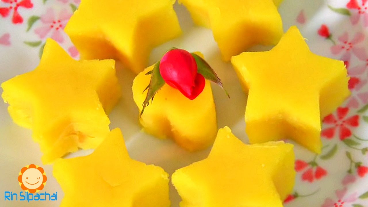 How to Make Thai Mung Bean Cakes ขนมถั่วกวน (泰式綠豆糕)