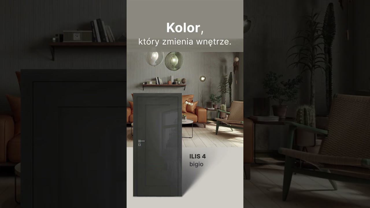 Kolor drzwi robi różnicę 🚪🎨#DRE #drzwiwewnętrzne #kolorystykawnetrz #belpol #remont #drzwi