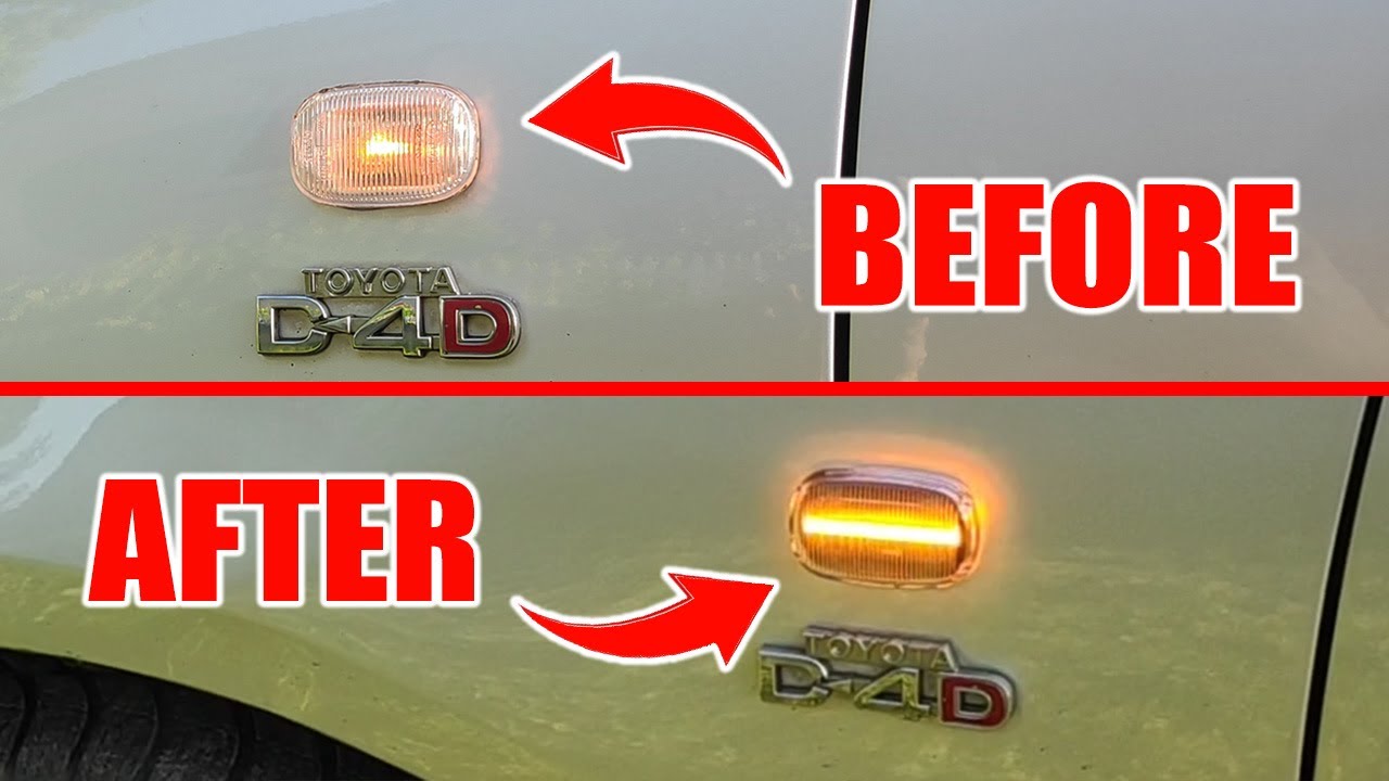 How To Install LED Side Markers | Toyota Corolla E12/E13