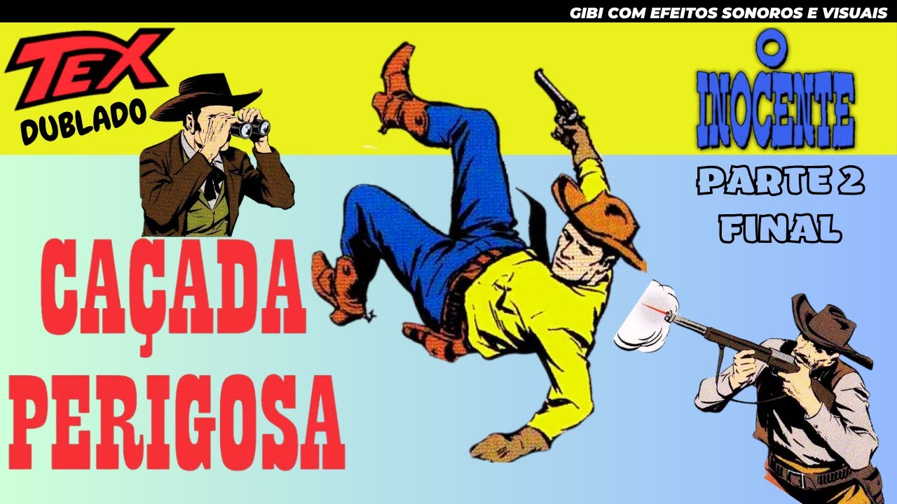 TEX Willer | CHUVA DE BALAS | Melhores Histórias | Gibi Narrado e Dublado