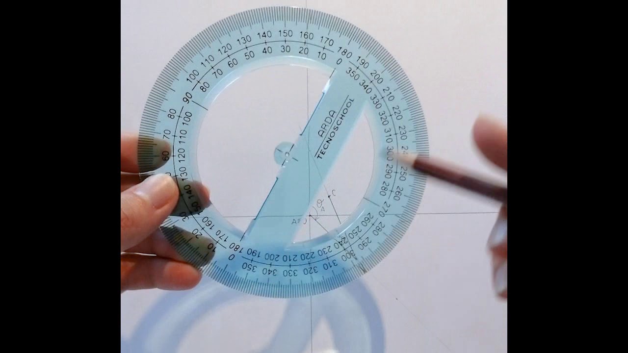 Rappresentazione grafica di una poligonale aperta