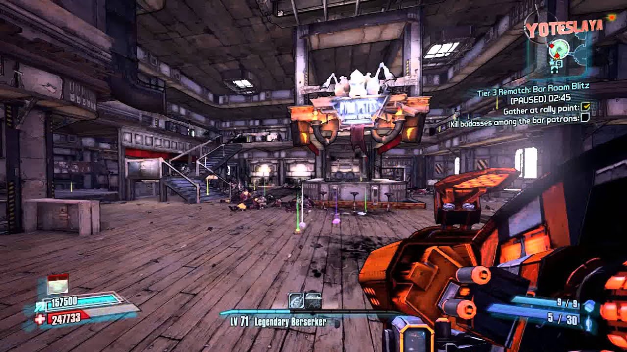 BORDERLANDS 2 | Fast Way to Level up to 72! (Pyro Pete's Bar Method)