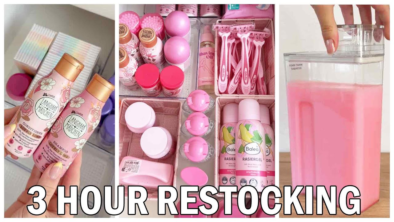 3 Hour Satisfying Restocking ASMR ✨ | Aesthetic & Satisfying Restocking Videos to Help You Relax