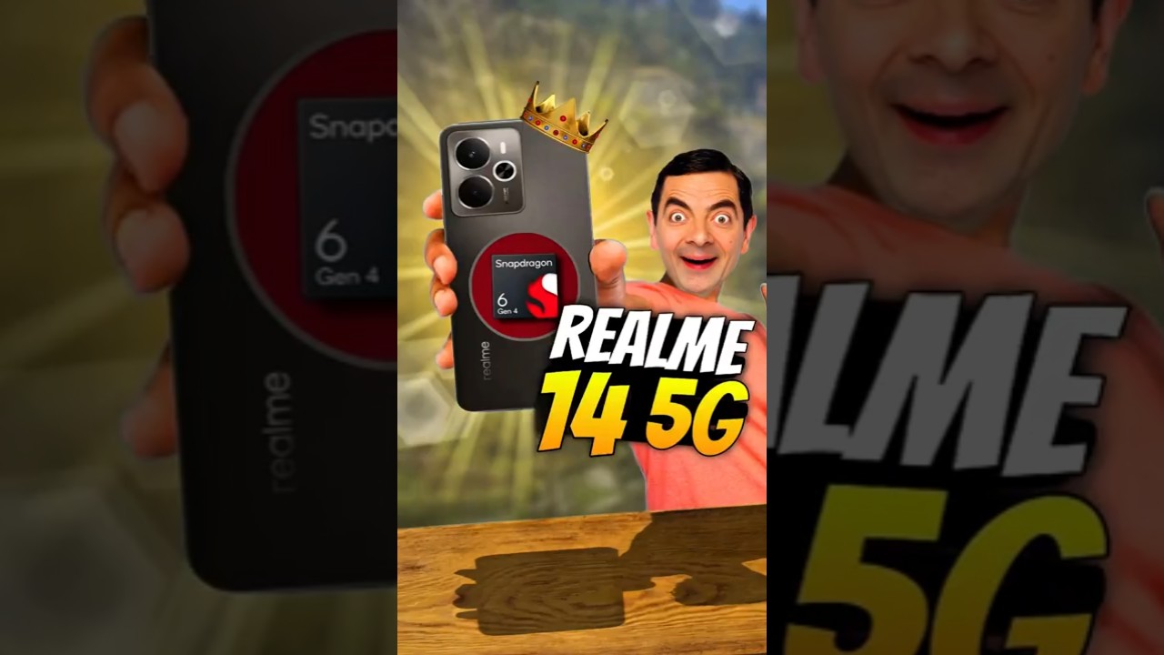 REALME 14 5G &eacute; um CELULAR MUITO BOM😍 #tech #celulares