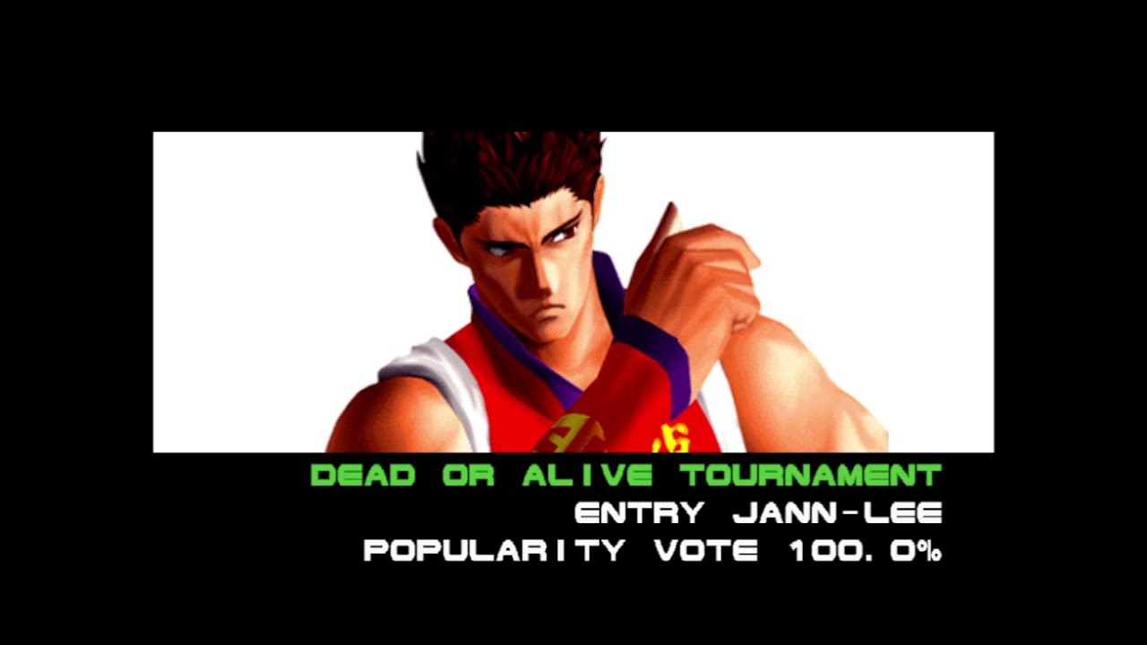Dead Or Alive 1 - Jann Lee - Tournament - Duckstation Emulator