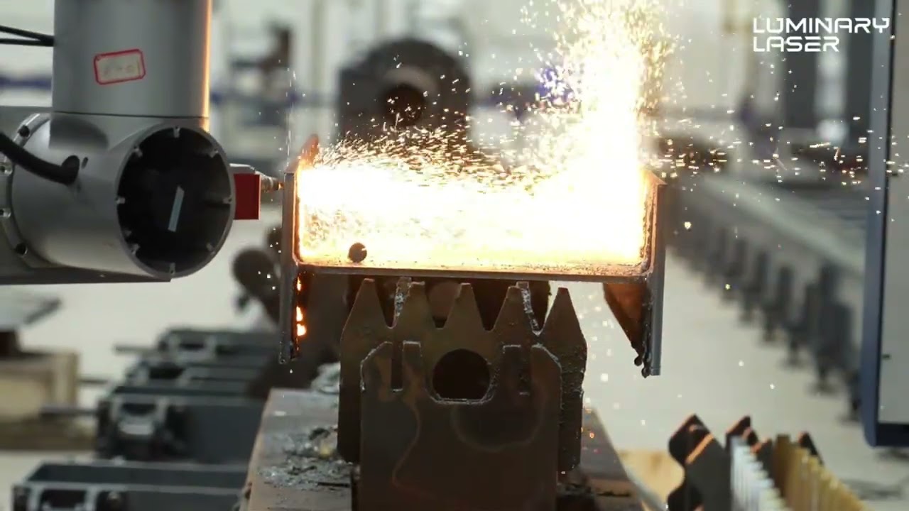 20kW H-Beam Fiber Laser Cutting Machine | Precision for Heavy Steel Structures
