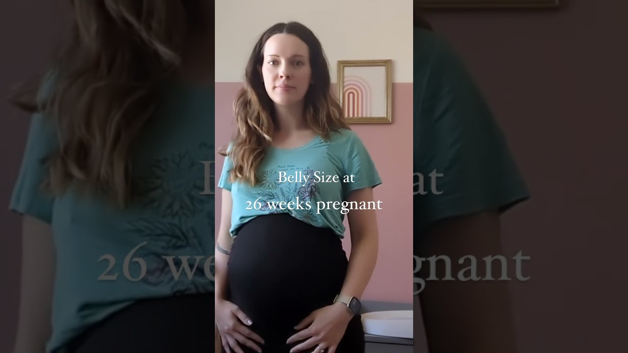 Week 26 belly progression