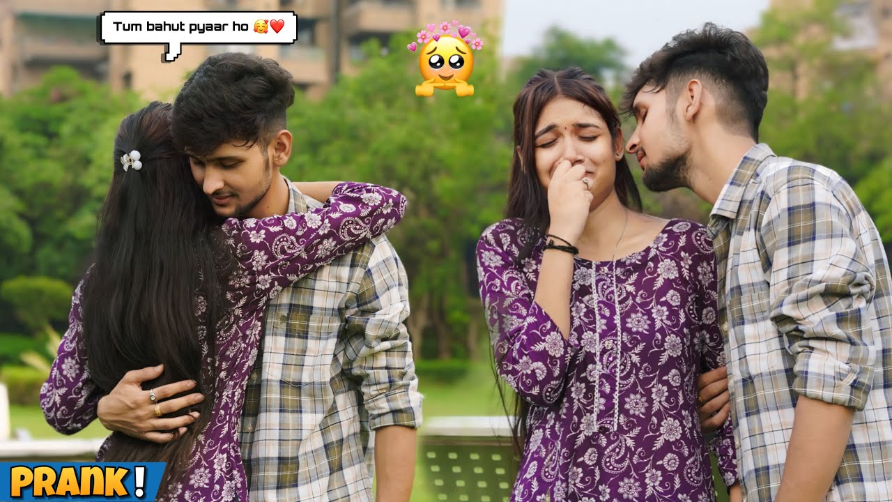 KISSING PRANK ON RUHI 😱 || ये मैंने क्या किया 😰😘 || Harshit PrankTv