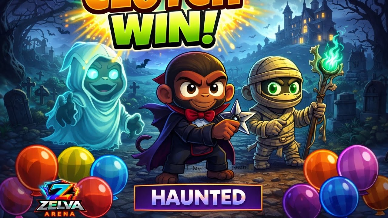 This Spooky Map Almost Defeated Me! 😨 | Haunted BTD6