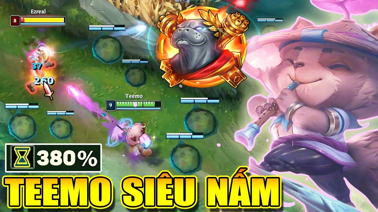LÍ DO TEEMO LÀ VỊ TƯỚNG GÂY ỨC CHẾ NHẤT CHẾ ĐỘ URF!