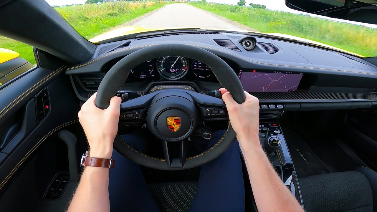 2022 Porsche 911 992 GT3 (510hp)  - POV Test Drive