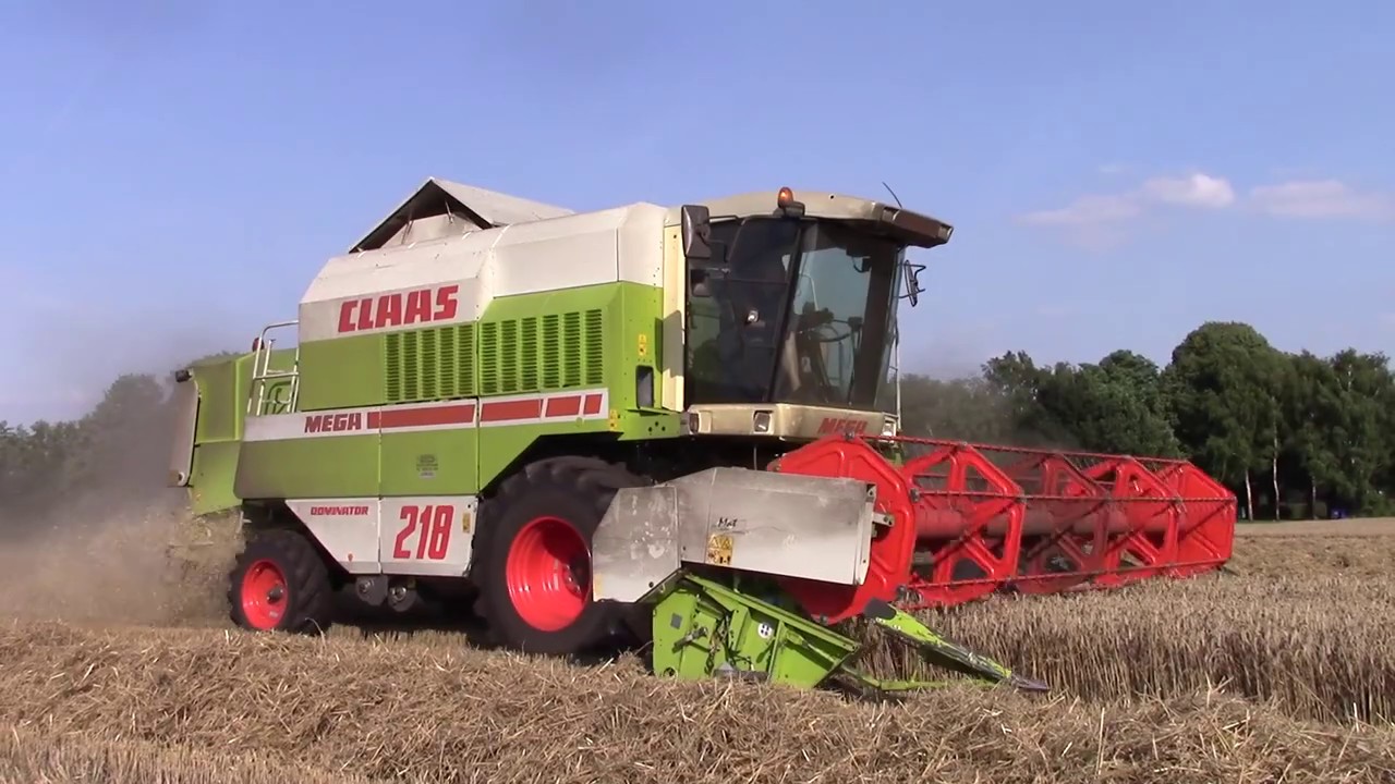 Combinen 2019 met Loonbedrijf Altena in Bruchterveld.