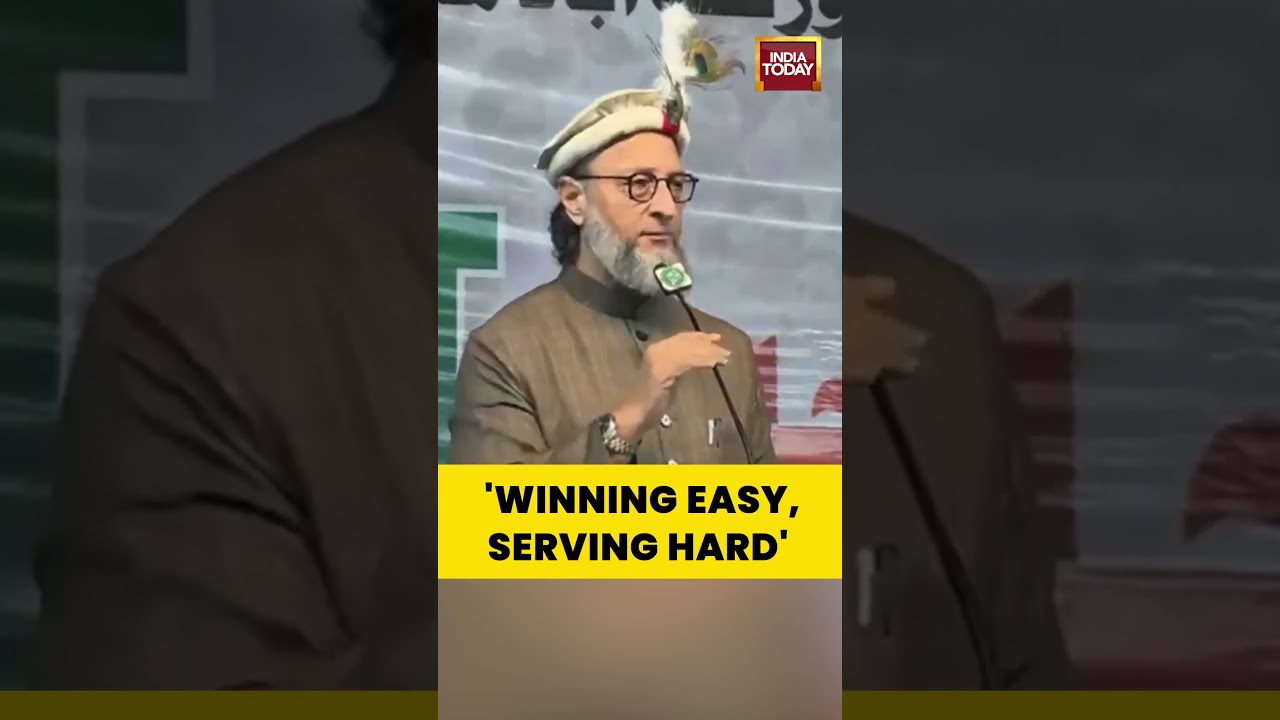 Owaisi to AIMIM Cadre: &ldquo;Winning Is Easy, Serving Is Hard&rdquo; | #asaduddinowaisi #aimim #localelections