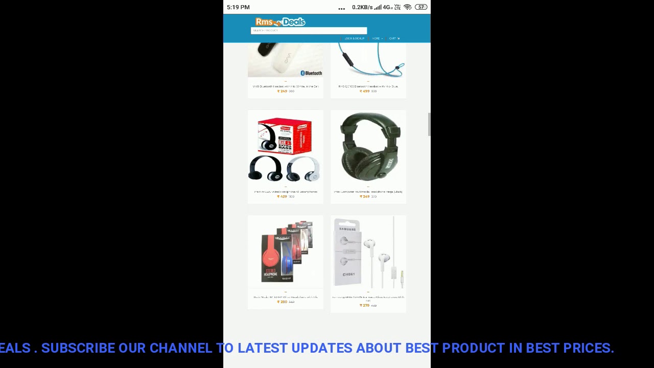 RMS Deals is the India's Fastest Growing Online Shopping Website