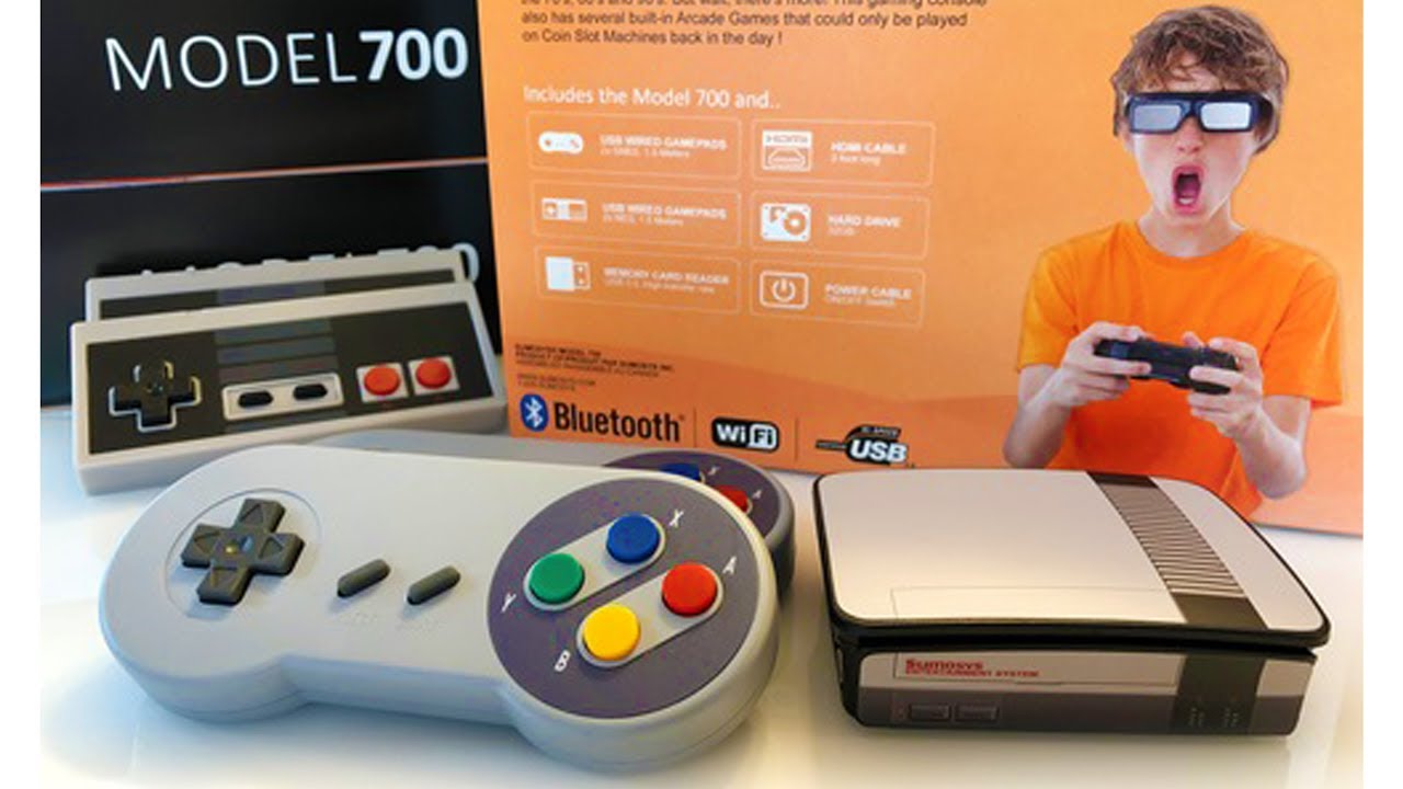 UNBOXING Sumosys 700 Retro Gaming System
