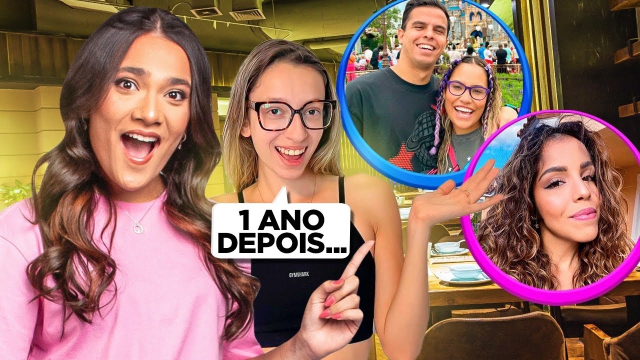 ENCONTREI A @JulianaBaltar @RAFAELUIZOFICIAL @StephanydeSá DEPOIS DE 1 ANO SEM VER ELES