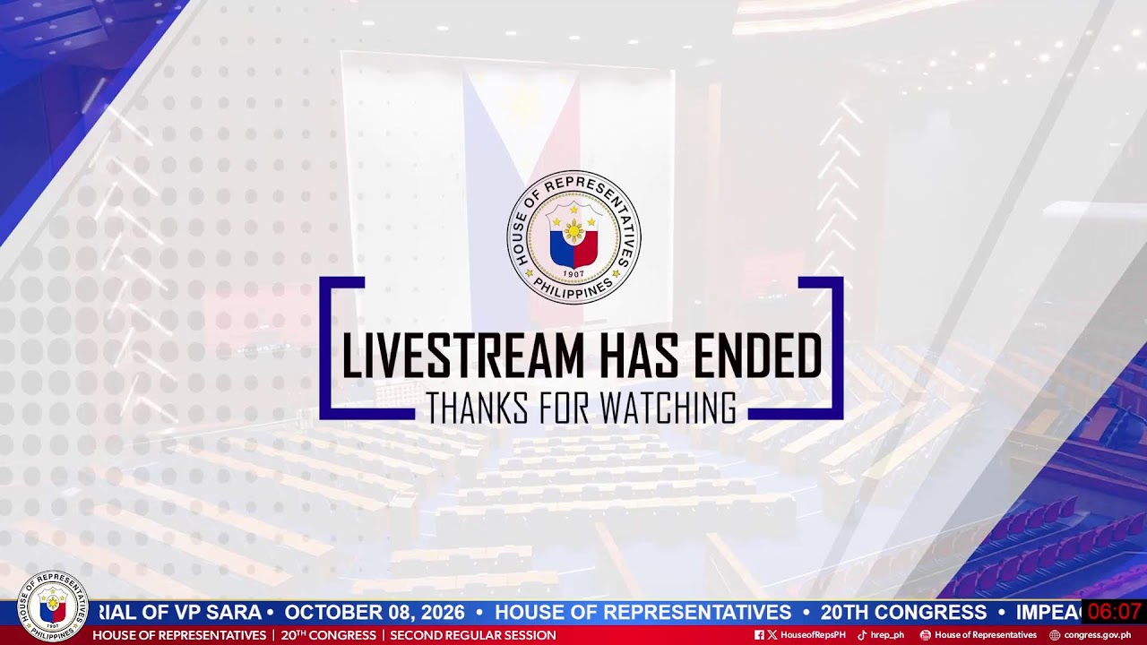 IMPEACHMENT TRIAL OF VP SARA DUTERTE (DAY 36)