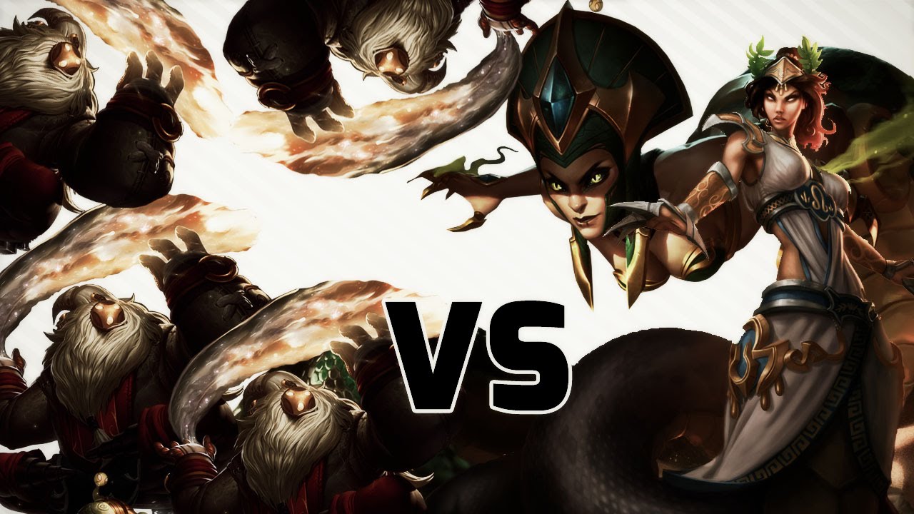 One for all - 5x Cassiopeia vs 5x Bard