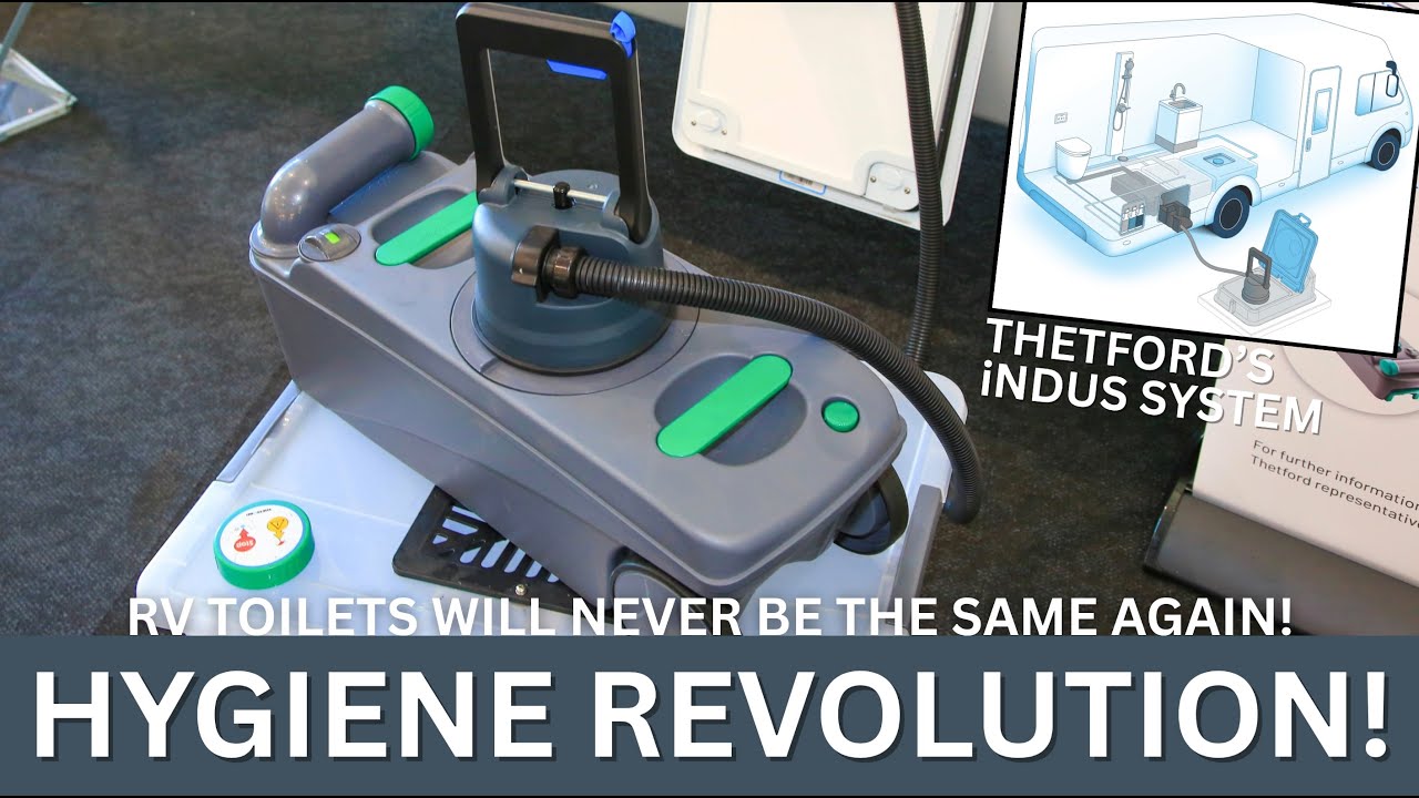 AUSSIE RV TOILETS WILL NEVER BE THE SAME! | Thetford iNDUS Waste Management System
