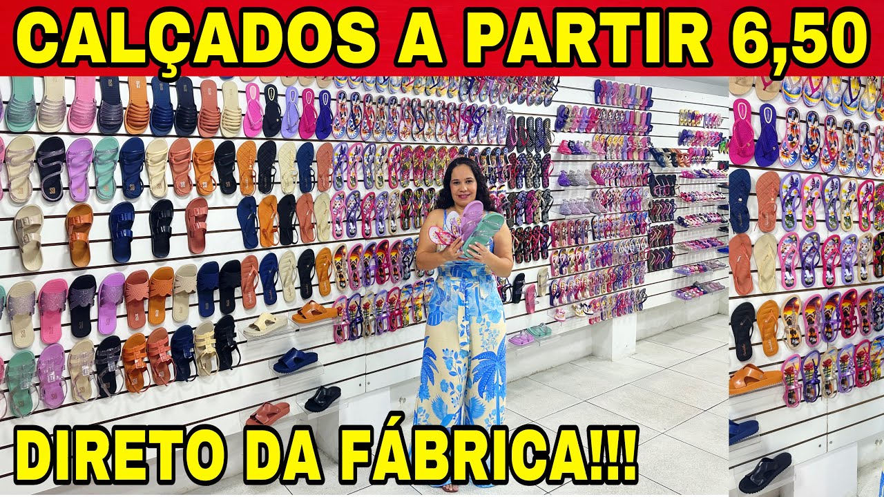 CALÇADOS DIRETAMENTE DA FÁBRICA A PARTIR DE R$ 6,50 ENVIA PRA TODO BRASIL !!!