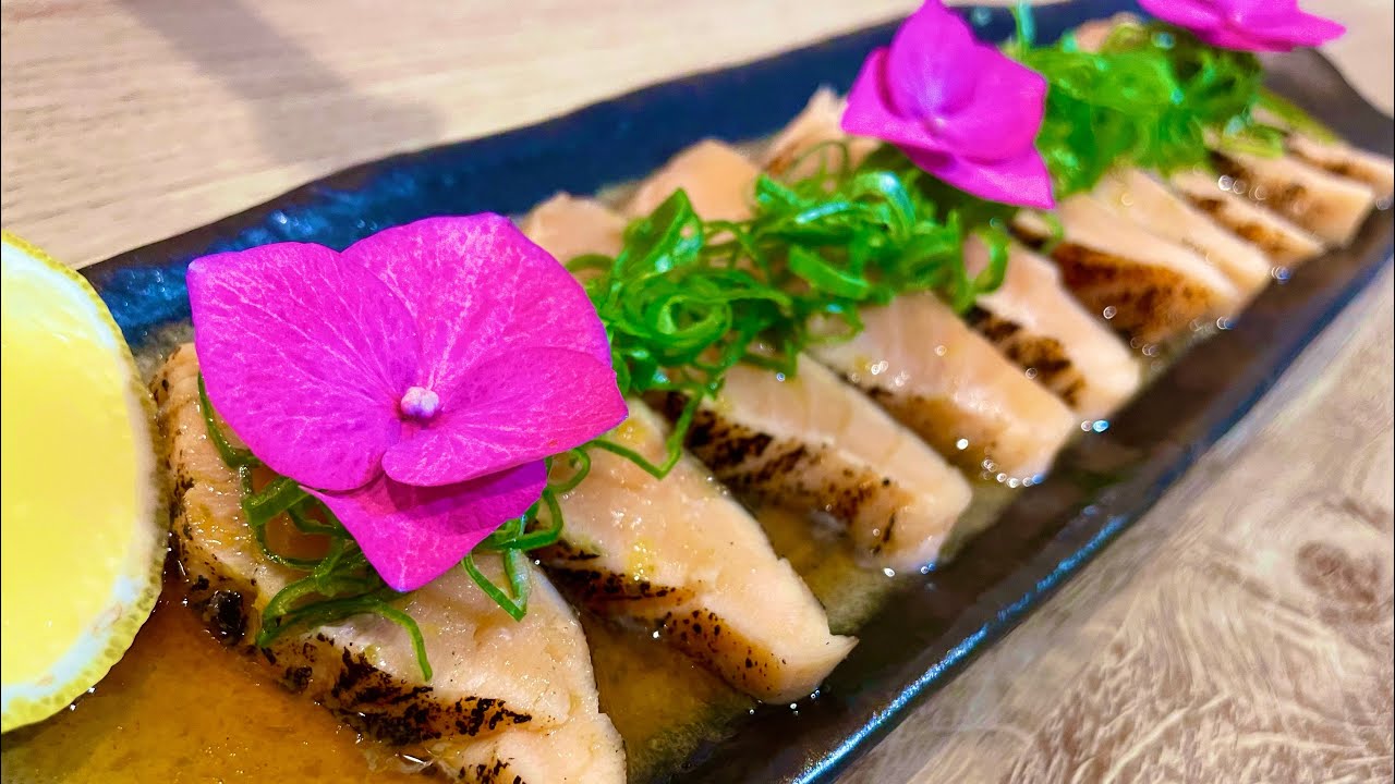 How To Make Salmon Tataki/ Seared Salmon