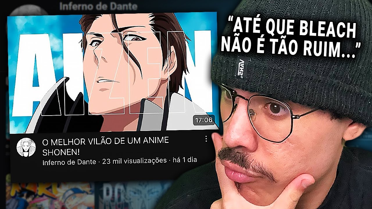 DANTE DEFINE O MELHOR VILÃO DE ANIME SHONEN | Michi Reage (Inferno de Dante)