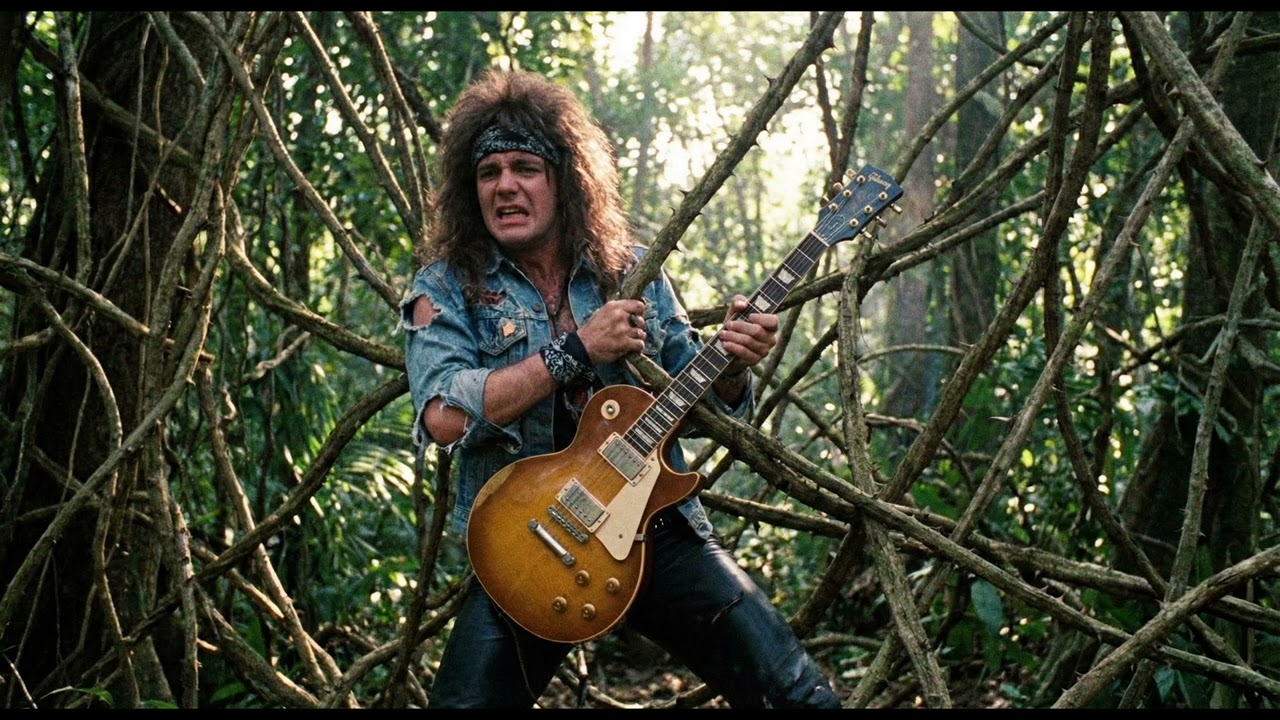 Tangled in the vines 