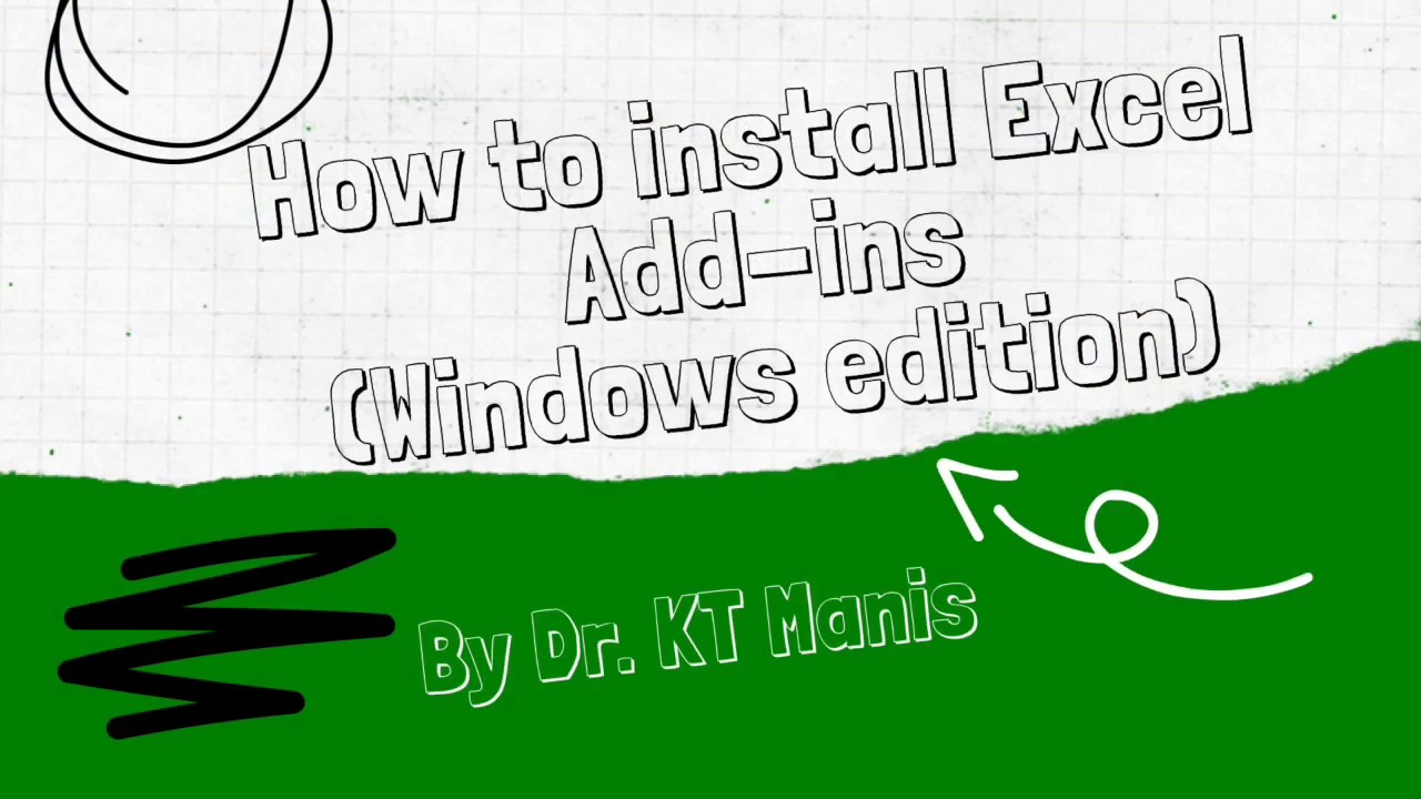 How To Install Excel Add-ins (Windows Edition)