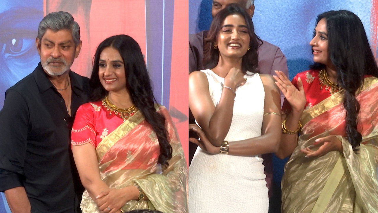 Jagapathi Babu, Laya & Hrithika Srinivas Exclusive Visuals @ Vadhala Movie Glimpse Launch