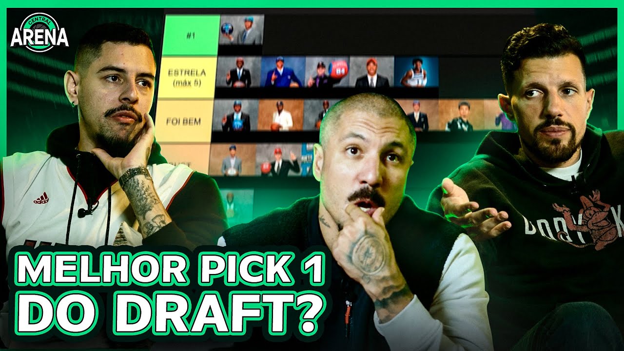 TIER LIST DE PICKS 1! RANQUEAMOS AS ÚLTIMAS 20 PICKS 1 DO DRAFT DA NBA! 