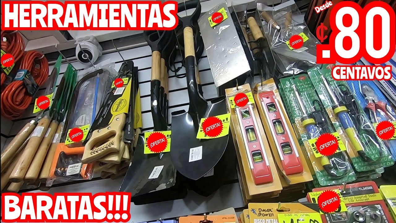 EL PARAISO DE LAS HERRAMIENTAS BARATAS NO ENCONTRARAS MÁS BARATO LA FERRETERA QUE SURTE A MÉXICO!!!