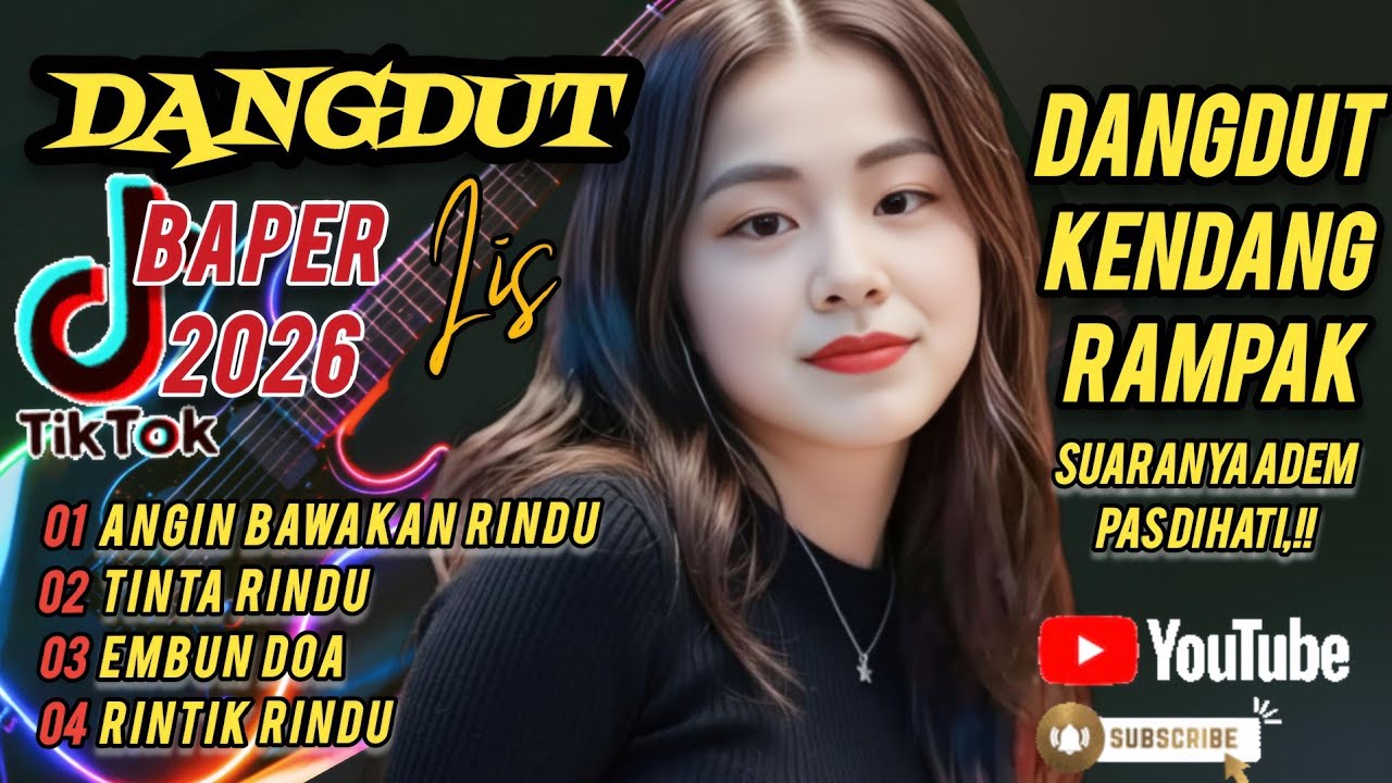 ANGIN BAWAKAN RINDU ❤️ Dangdut Kendang Rampak | Indonesia Sad Love Song Terbaru 2026