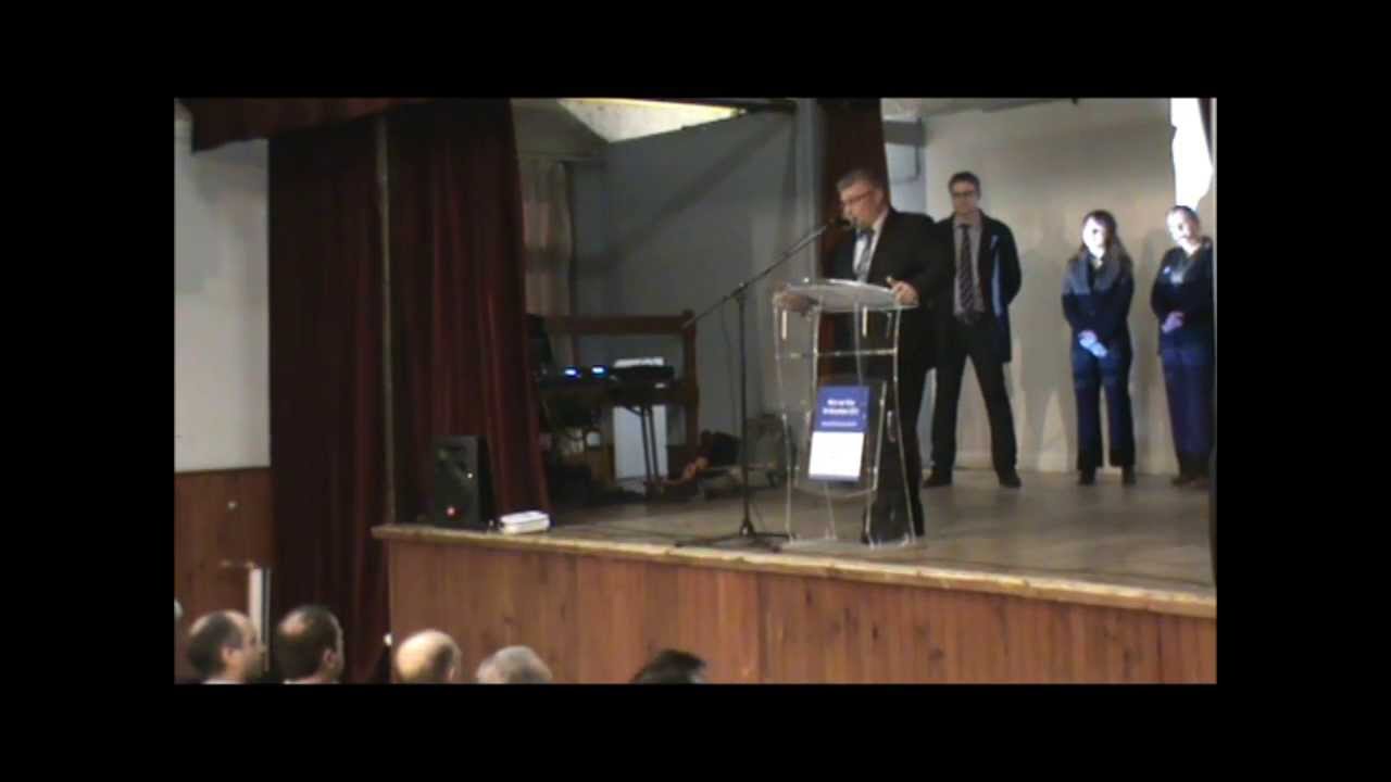 Discours de Christophe Carlier - R&eacute;union publique du 4 d&eacute;cembre 2013