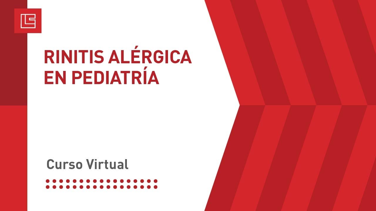RINITIS ALÉRGICA EN PEDIATRÍA