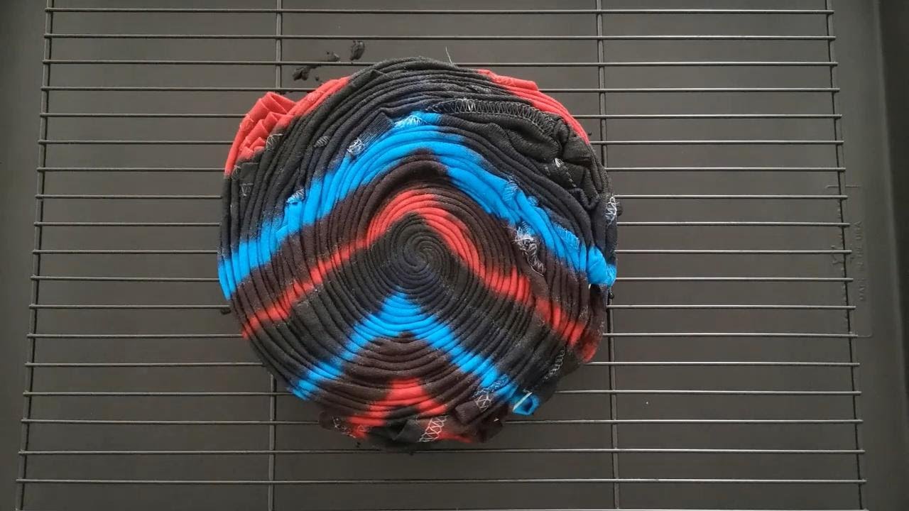 Tie-dye pattern P215 : Arrow Spiral