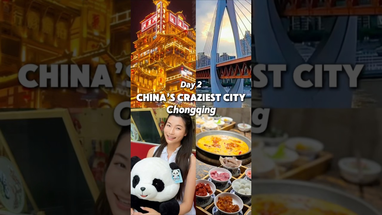 Chongqing: China&rsquo;s Craziest City (Day 2) 🔥 #china #travel #chinatravel #chongqing #chineseculture