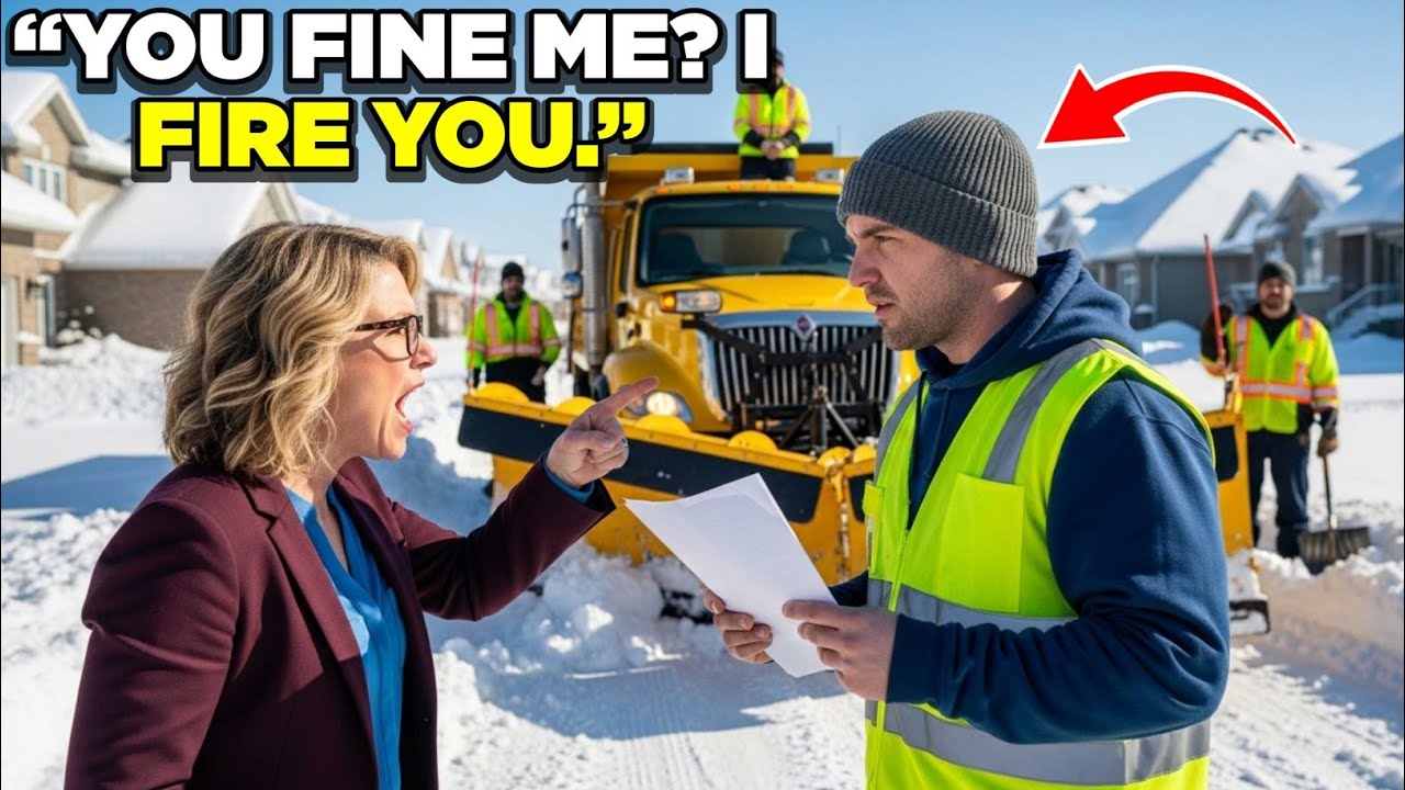 HOA Fined Me For Delayed Snow Clearance — I Revoked Their Contract & Left Them Paralyzed