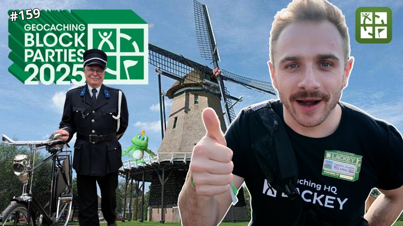Eerste Geocaching Block Party in Nederland!! Hebbes! #159  #hiking  #CULTUURENNATUUREVENT