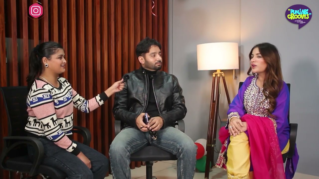 Sippy Gill & Sara Gurpal speaking about their upcoming web series Ghoda Dhai Kadam
