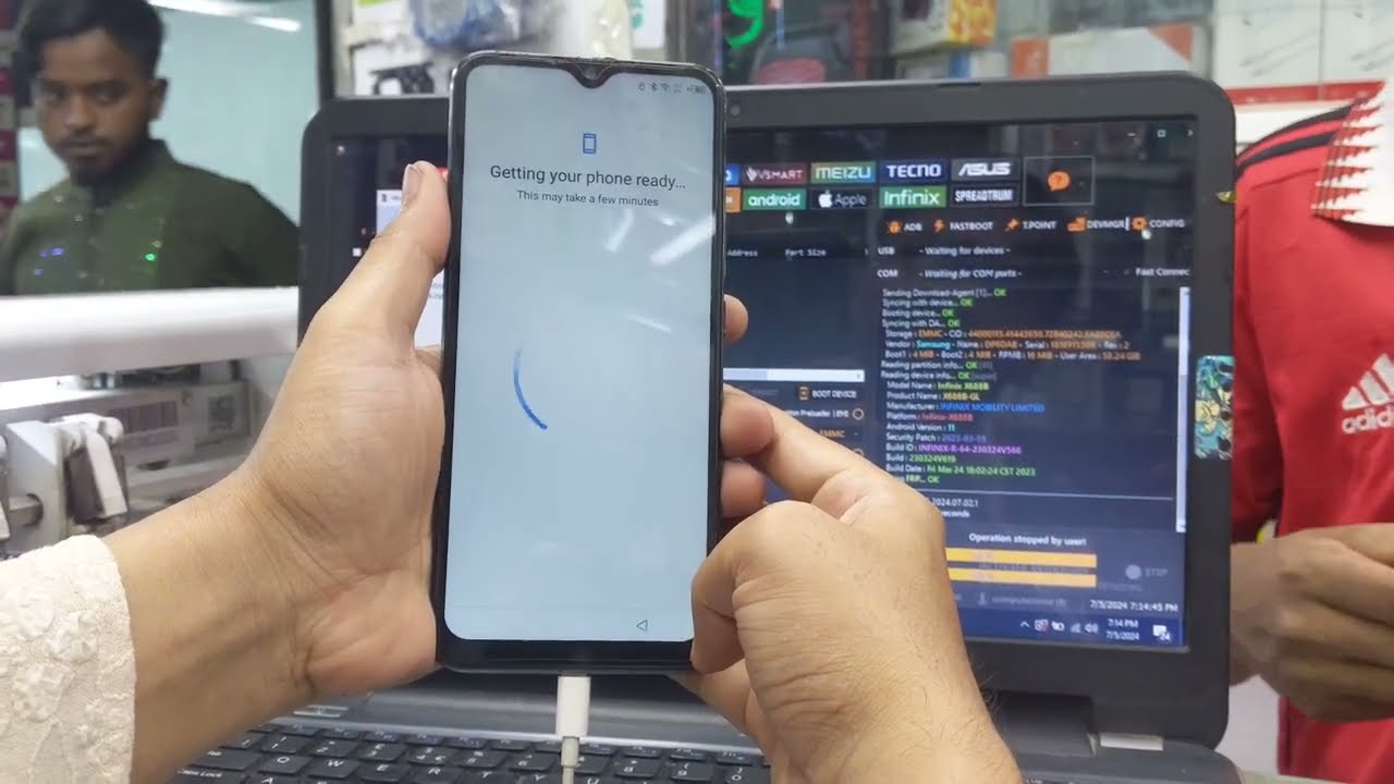 Infinix X688b Frp Bypass ✅Infinix Hot 11 Play  Frp bypass🔓 Unlocktool✔️